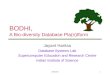 BODHI, A Bio-diversity Database Pla(n)tform