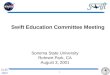 Swift Education Committee Meeting
