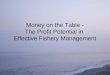 Money on the Table - The Profit Potential in  Effective Fishery Management