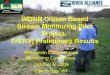WDNR Citizen Based Stream Monitoring Pilot Project:  (VERY) Preliminary Results