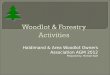 Woodlot & Forestry Activities