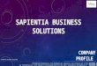 SAPIENTIA BUSINESS SOLUTIONS