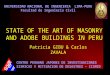 STATE OF THE ART OF MASONRY AND ADOBE BUILDINGS IN PERU