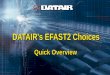 DATAIR's EFAST2 Choices