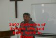 2007 Cathedra of Esteem Life and Edify Spirit in Prison