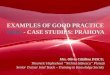 EXAMPLES OF GOOD PRACTICE WIKI  - CASE STUDIES: PRAHOVA
