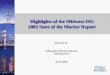 Highlights of the Midwest ISO 2003 State of the Market Report