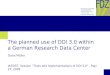 The planned use of DDI 3.0 within a German Research Data Center