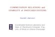 COMMUTATION  RELATIONS  and STABILITY  of  SWITCHED SYSTEMS
