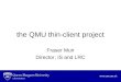 the QMU thin-client project