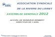 ASSOCIATION SYNDICALE  DE LA RIVIERE DU LOIRET