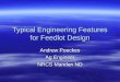 Typical Engineering Features for Feedlot Design