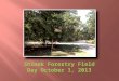 Shimek  Forestry Field Day October 1, 2013