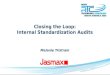 Closing the Loop: Internal Standardization Audits