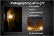 Photographing at Night