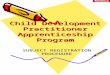 Child Development Practitioner Apprenticeship Program