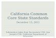 California Common Core State Standards