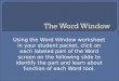 The Word Window