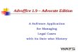 Advoffice 1.9 – Advocate Edition