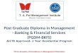 Post Graduate Diploma in Management - Banking & Financial Services  (PGDM-BKFS)