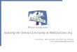 Building the Online Community at WebJunction