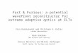 Fast & Furious: a potential wavefront  reconstructor  for extreme adaptive optics at  ELTs