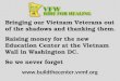Bringing our Vietnam Veterans out of the shadows and thanking them
