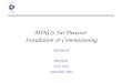 MINOS Far Detector  Installation & Commissioning
