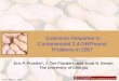 Extension Response to Contaminated 2,4-DB/Peanut  Problems in 2007