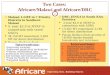 Two Cases:  Africare/Malawi and Africare/DRC