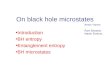 On black hole microstates