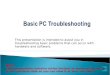 Basic PC Troubleshooting