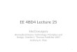 EE 4BD4 Lecture 25