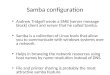Samba configuration
