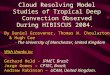 Cloud Resolving Model Studies of Tropical Deep Convection Observed During HIBISCUS 2004
