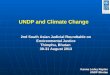 UNDP and Climate Change
