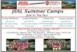 JSSL Summer Camps Join In The Fun