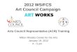 2012 WS/FCS  Art Council Campaign