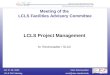 Meeting of the  LCLS Facilities Advisory Committee