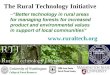 The Rural Technology Initiative