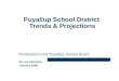 Puyallup School District  Trends & Projections