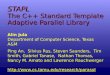 STAPL The C++ Standard Template Adaptive Parallel Library