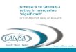 Omega-6 to Omega-3 ratios in margarine ‘significant’