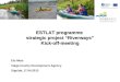 ESTLAT programme  strategic project “Riverways” Kick-off-meeting
