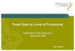 Trade Data by Level of Processing