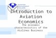 Introduction to Aviation Economics