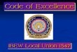 Coupling the IBEW’s inherent advantages with our