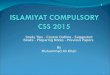 ISLAMIYAT COMPULSORY CSS 2015