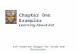 Chapter One Examples Learning About Art