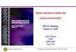 “Basic Research Needs for   Superconductivity” BESAC Meeting  August 3, 2006 John Sarrao LANL